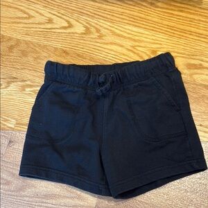Carter's Black Casual Shorts with Elastic Waistband